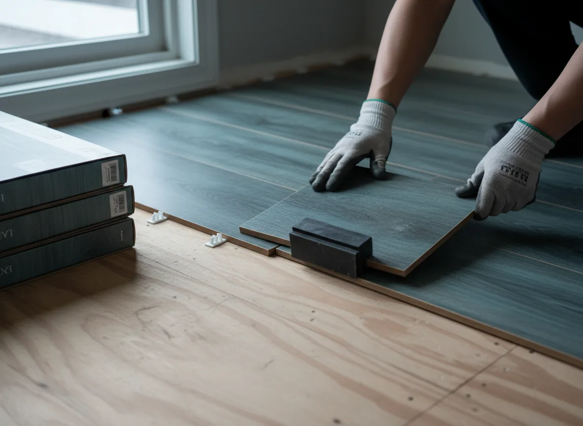 Luxury Vinyl Plank Installation company in Marion, ND